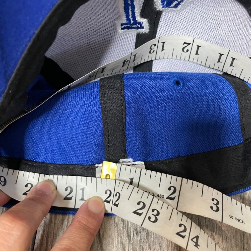 LA Dodgers MLB Baseball Cap Hat Blue Embroidered Unisex Size 7 - Picture 8 of 9